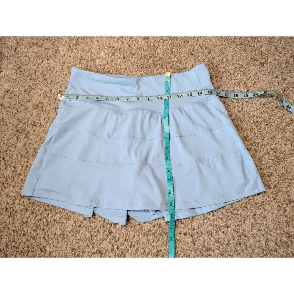 Cute, Light blue Skort, pockets, built in shorts,  good quality; medium; no tags